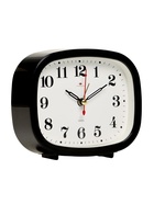 Будильник-часы настольные «Классика», 12.5×10.5 см, от батарейки АА, чёрный - Фото 2