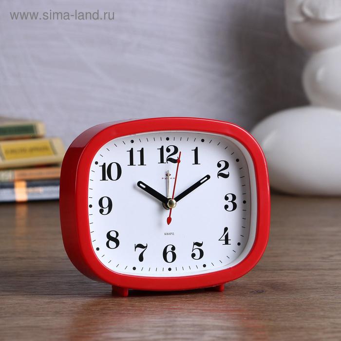 Часы - будильник настольные "Классика", дискретный ход, 12.5 х 10.5 см - Фото 1