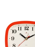 Будильник-часы настольные «Классика», дискретный ход, 12.5×10.5 см, от батарейки АА, красный - Фото 6