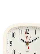 Будильник-часы настольные «Классика», 12.5×10.5 см, от батарейки АА, белый - Фото 3