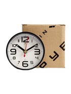 Будильник-часы настольные «Классика», 8×8 см, от батарейки АА, чёрный - Фото 7