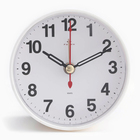 Часы - будильник настольные "Классика", дискретный ход, 8 х 8 см, АА - фото 318311124