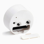 Будильник-часы настольные «Классика», 8×8 см, от батарейки АА, белый - Фото 3