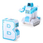 Набор роботов «Алфавит», звуковые эффекты, 6 штук роботов-букв, собираются в 1 робота - Фото 6