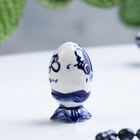 Сувенир «Яйцо», 6,5 см, гжель, малое - Фото 2