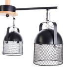 Люстра "Бирасо" 3x60Вт E27 черный-серебро 58х58х40 см - Фото 8