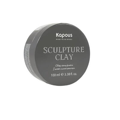 Глина для укладки волос Kapous Sculpture Clay, нормальная фиксация, 100 мл