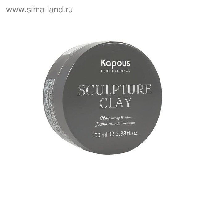Глина для укладки волос Kapous Sculpture Clay, нормальная фиксация, 100 мл - Фото 1