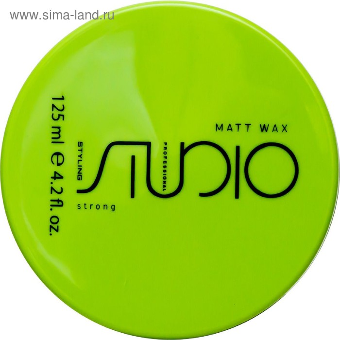 Матовый воск для укладки волос Kapous Matt Wax, сильная фиксация, 125 мл - Фото 1