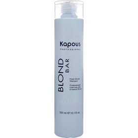Шампунь Kapous, освежающий, для волос оттенков блонд, 300 мл