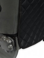 Накидка-незапинайка на спинку сиденья Cartage, экокожа, ромб, черный, 60×40 см, черный - Фото 7