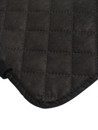 Накидка-незапинайка на спинку сиденья Cartage, экокожа, ромб, черный, 60×40 см, черный - Фото 10