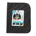 Накидка-незапинайка на спинку сиденья Cartage, экокожа, с карманом, 60×40 см, серый - Фото 6