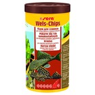 Корм Sera Wels Chips для сомов прилипал, 1000 мл, 380 г - фото 308819613