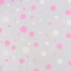 Пленка для цветов "Серпантин", бело - розовый, 0,7 х 7,6 м, 40 мкм, 200 г - Фото 2
