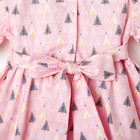 Платье для девочки KAFTAN "Ёлочки", р.30 (98-104), розовый - Фото 10