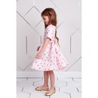 Платье для девочки KAFTAN "Ёлочки", р.34 (122-128), розовый - Фото 3