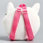 Рюкзак детский плюшевый, 18,5 см х 5 см х 22 см "Мари", Коты аристократы - Фото 2