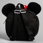 Рюкзак детский плюшевый, 18,5 см х 5 см х 22 см "Мышка", Минни Маус - Фото 2