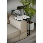 Стол придиванный «Агами», 500 × 310 × 705 мм, МДФ, цвет белый - фото 109574697
