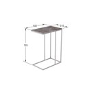 Стол приставной «Агами», 500 × 310 × 705 мм, МДФ, цвет серый мрамор - Фото 3
