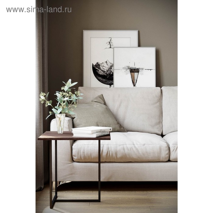 Стол журнальный «Бекко», 500 × 500 × 500 мм, МДФ, цвет акация - Фото 1