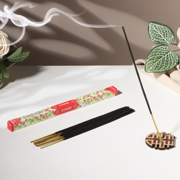 Благовония «Дыхание природы Земляника», 8 палочек