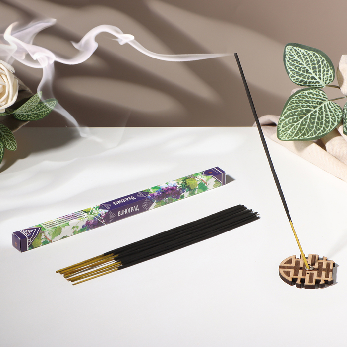 Благовония «Дыхание природы Виноград», 8 палочек