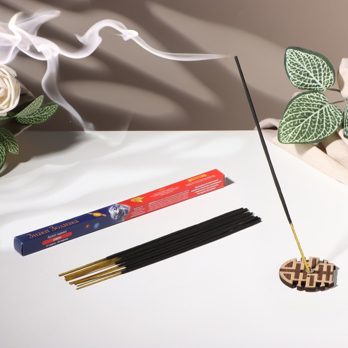 Благовония «Зодиак ОВЕН», аромат сандал, 8 палочек