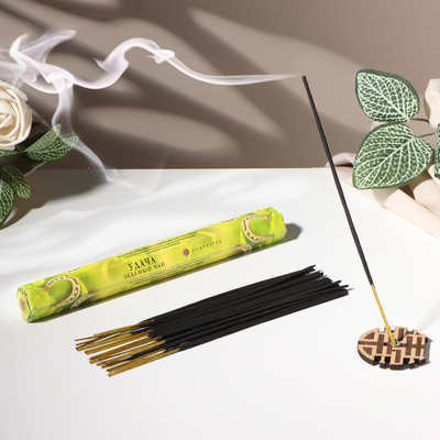 Благовония «Удача», 20 палочек в упаковке, шестигранник