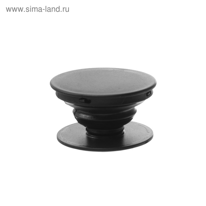 Попсокет Popsockets PS1, держатель для телефона на палец, черный - Фото 1