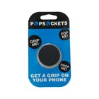 Попсокет Popsockets PS1, держатель для телефона на палец, черный - Фото 4