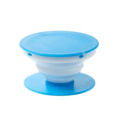 Попсокет Popsockets PS1, держатель для телефона на палец, синий