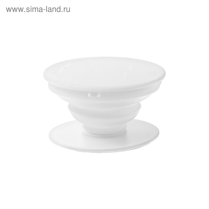 Попсокет Popsockets PS1, держатель для телефона на палец, белый - Фото 1