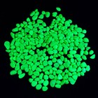 Грунт декоративный флуоресцентный DECOR DE, фр. 8-12 мм, лимонный, 800 г - Фото 1