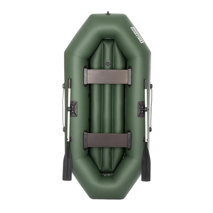 Лодка «Бриз А260», надувное дно, цвет зелёный - фото 1911441799