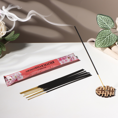 Благовония «Тайна ночи Любовная магия», 8 палочек в мягкой упаковке