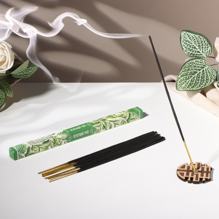 Благовония «Дыхание природы Зеленый чай», 8 палочек