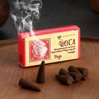 Благовония конусные «Роза», 7 конусов в упаковке - Фото 1