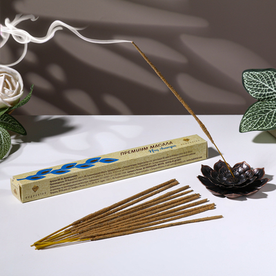 Благовония "Премиум Масала Нагчампа", 20 палочек в упаковке