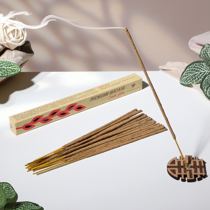 Благовония "Премиум Масала Джанки флора", 20 палочек в упаковке
