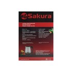 Чайник электрический Sakura SA-2723WG, стекло, 1.8 л, 1800 Вт, подсветка, белый 4909855 - фото 14018669