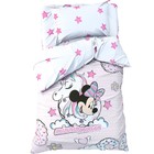 Детское постельное бельё 1,5 сп "Minnie Mouse" с единорогом, 143*215 см, 150*214 см, 50*70 см -1 шт, поплин - фото 109455171