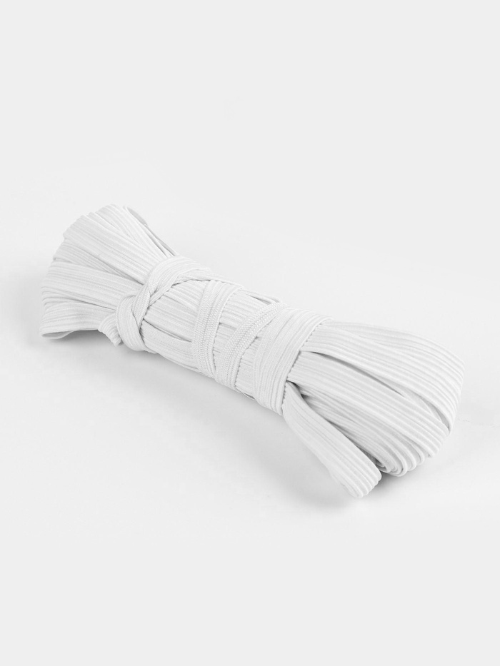 Резинка бельевая, 8 мм, 10±1 м, белая