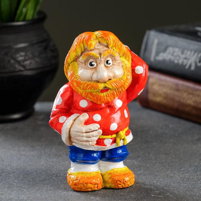 Фигурка декоративная «Домовой Нафаня», гипсовая, 11×6 см - Фото 1