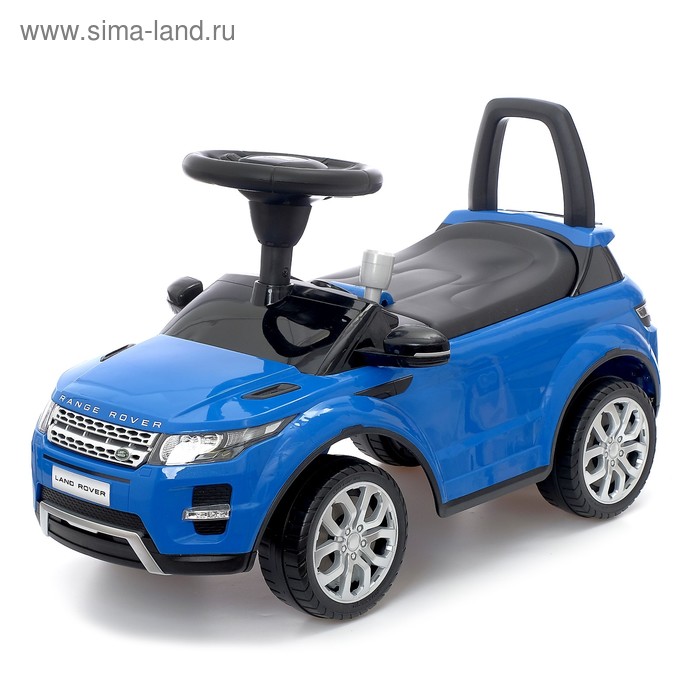 Толокар Land Rover Evoque, звуковые эффекты, цвет синий - Фото 1