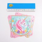 Гирлянда-буквы «Единорог нежный», бумажная, 210 см - фото 54947795