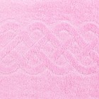 Полотенце махровое «Plait» цвет розовый, 30х70 - Фото 2