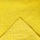 Полотенце махровое «Poseidon» 50х90, цвет жёлтый - Фото 4
