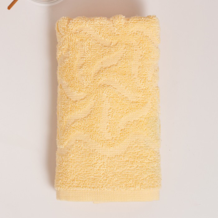Полотенце махровое «Радуга» цвет жёлтый, 100х150, 295 гр/м - фото 1898297141